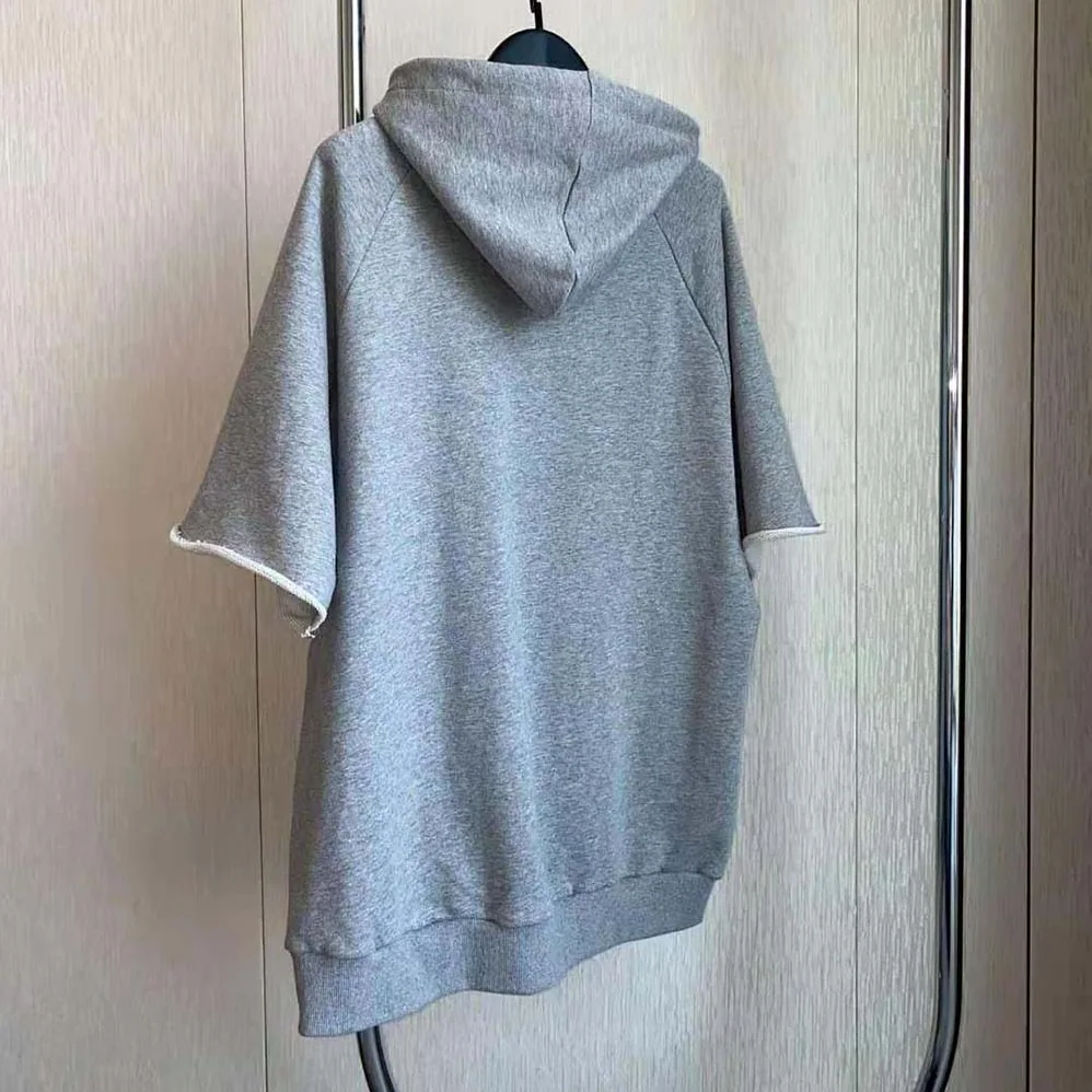 Celine Celine 16 Hoodie Dress in Cotton Fleece for Women Celine Celine 16 Hoodie Dress in Cotton Fleece for Women