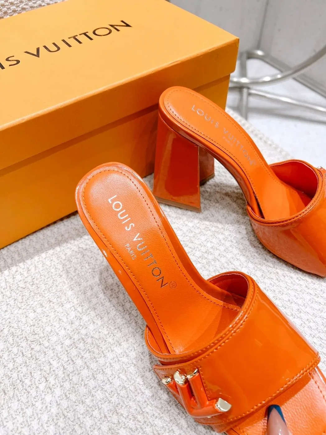 Louis Vuitton Shake Mule Orange Louis Vuitton Shake Mule Orange