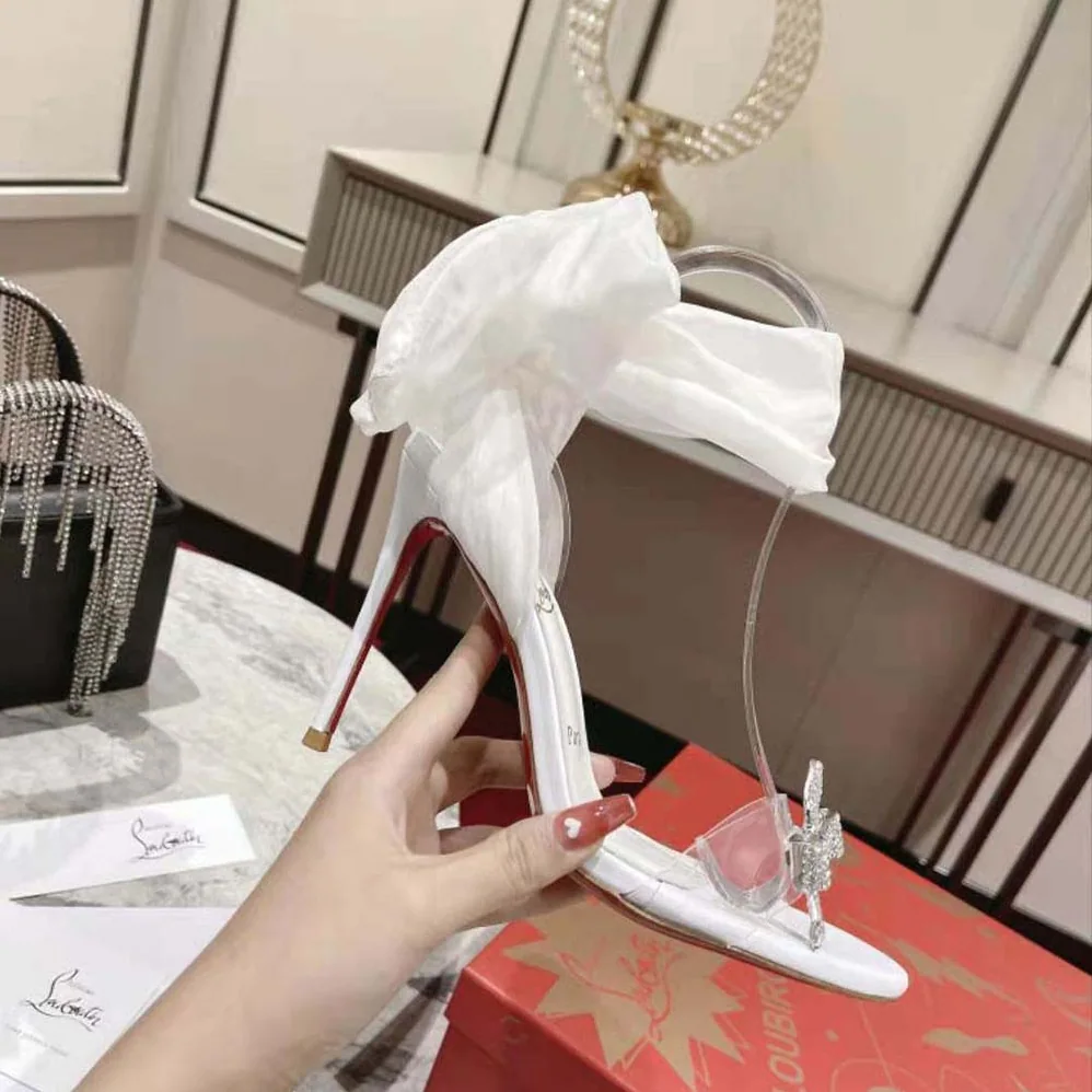 Christian Louboutin Astrinodo 100 mm Heel Height for Women in White