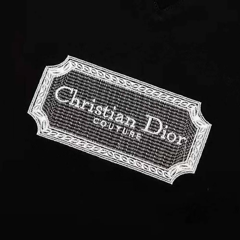 Dior Christian Dior Couture Relaxed-fit T for Men in shirt Black Cotton Jersey