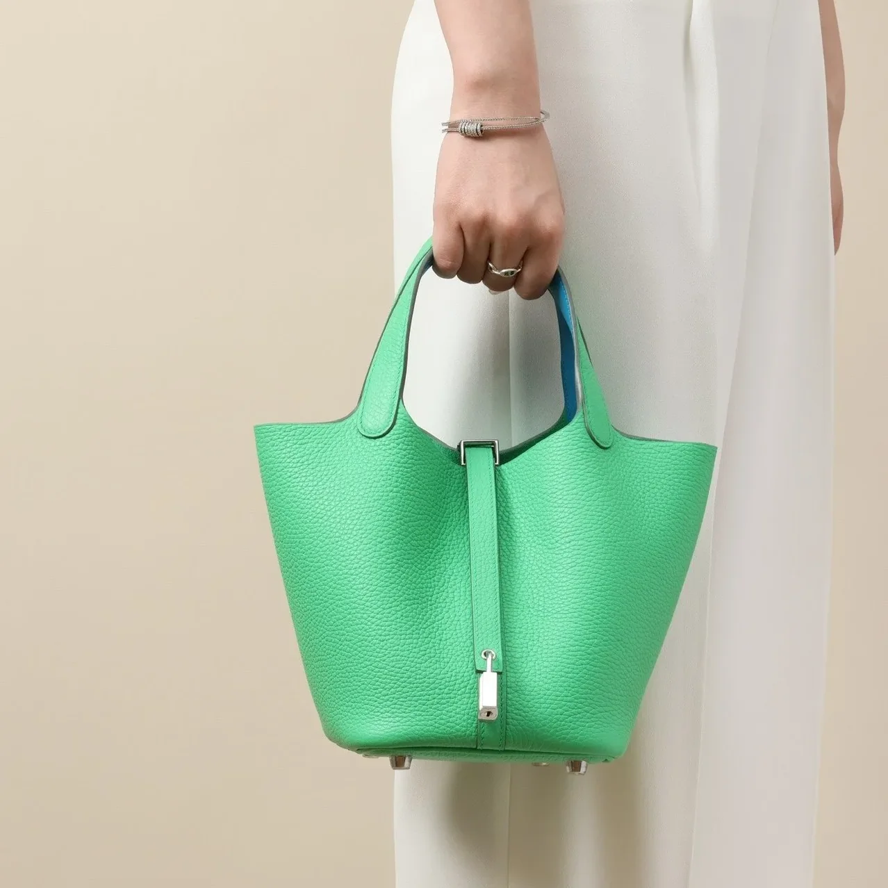 Hermes Picotin Lock 18 Bag Green / Hermes Picotin Lock 18 Bag Green /
