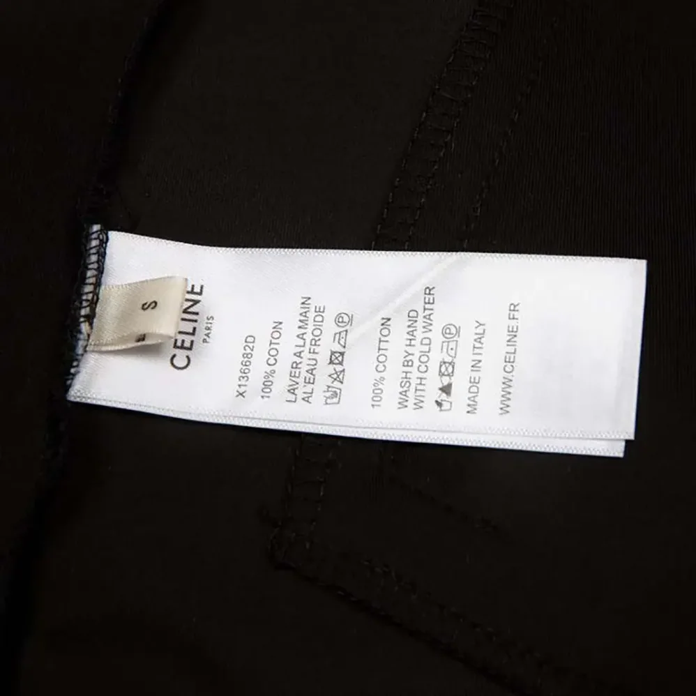 Celine Tracksuit Jacket in Double Face Jersey for Women in Black