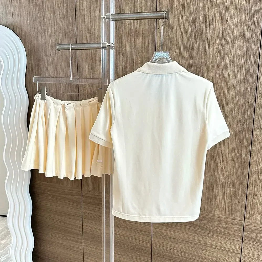 Prada Piqué Polo Shirt for Women