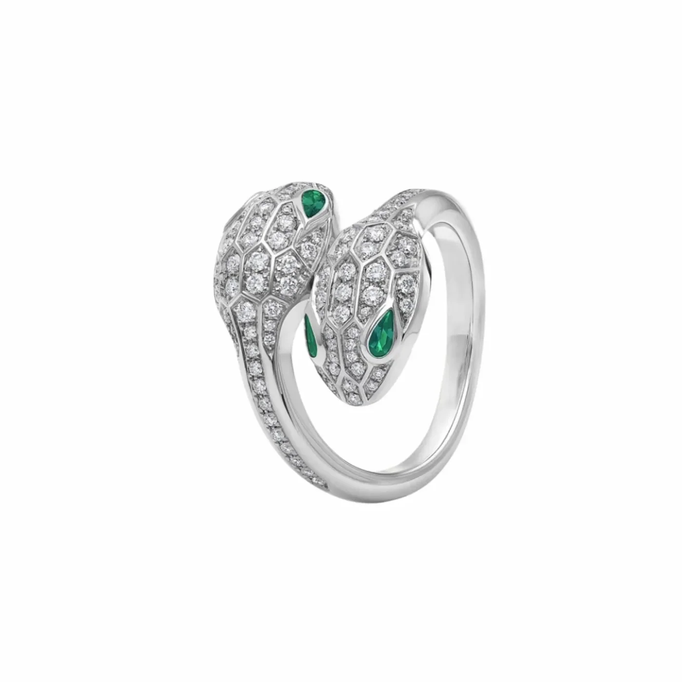 Bvlgari Serpenti Seduttori Ring White Gold Bvlgari Serpenti Seduttori Ring White Gold