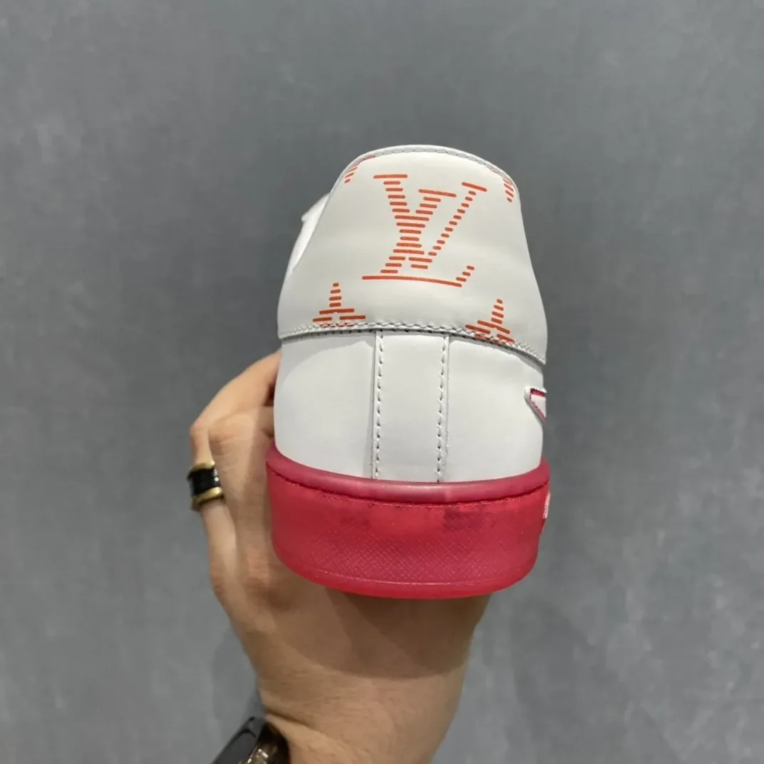 Louis Vuitton Luxembourg Samothrace Sneaker Red Louis Vuitton Luxembourg Samothrace Sneaker Red