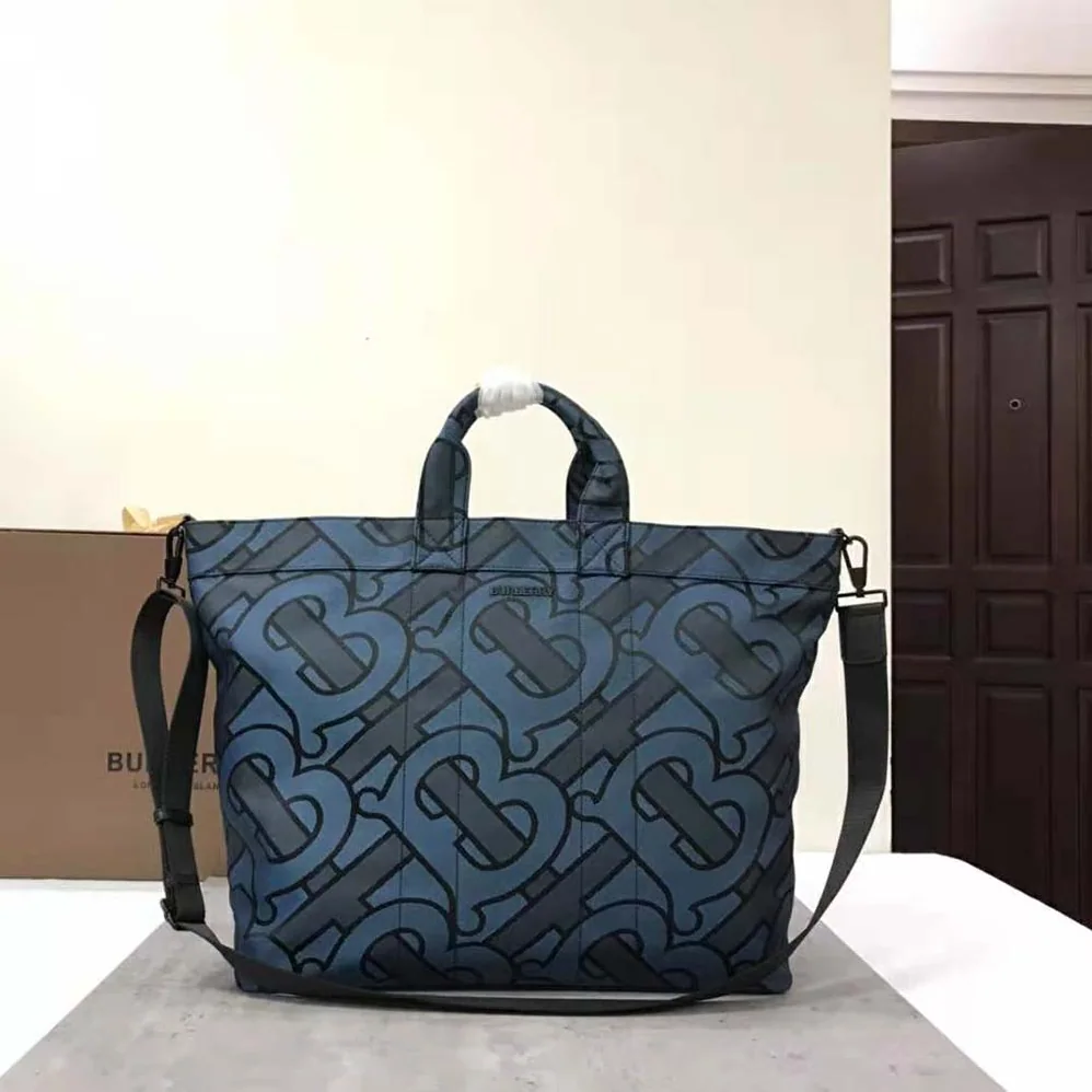 Burberry Ormond Tote with Raised Burberry Lettering for Men