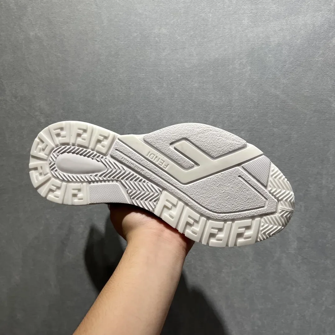 Fendi FD Flow Sneakers Grey 7E1392AD78F1FHF