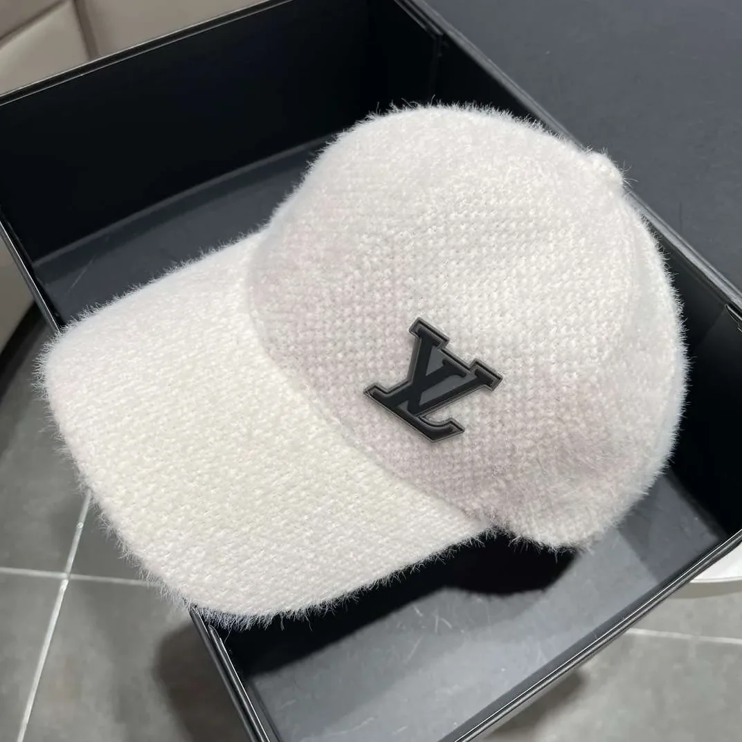 Louis Vuitton Corduroy Cap White Louis Vuitton Corduroy Cap White
