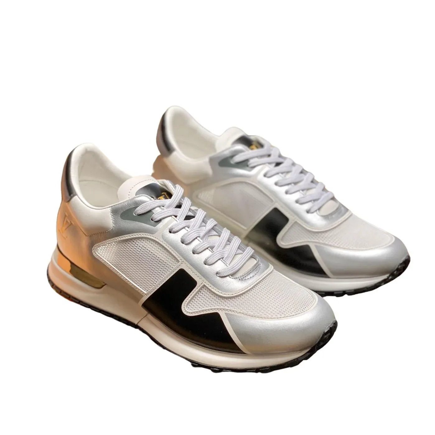 Louis Vuitton Run Away Sneaker Silver Louis Vuitton Run Away Sneaker Silver