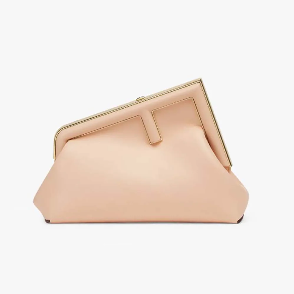 Fendi First Small Pink Leather Bag for Women