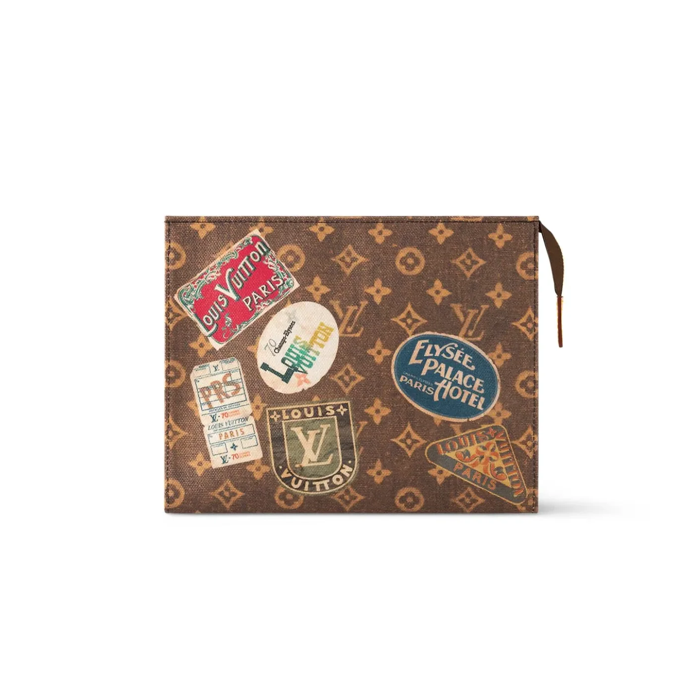 Louis Vuitton Toiletry Pouch Wallet Brown 7,/