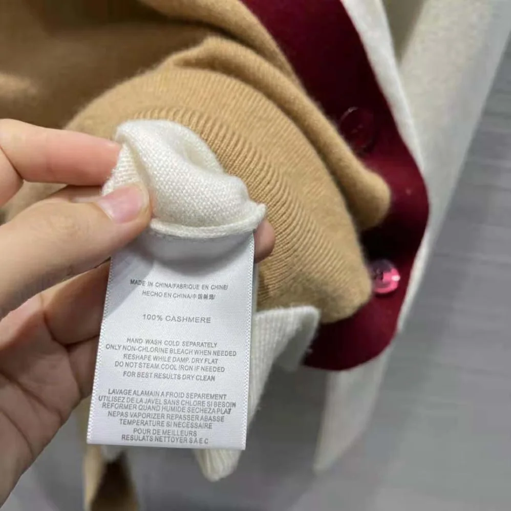 Loewe Anagram Asymmetric Cardigan in Wool for Women