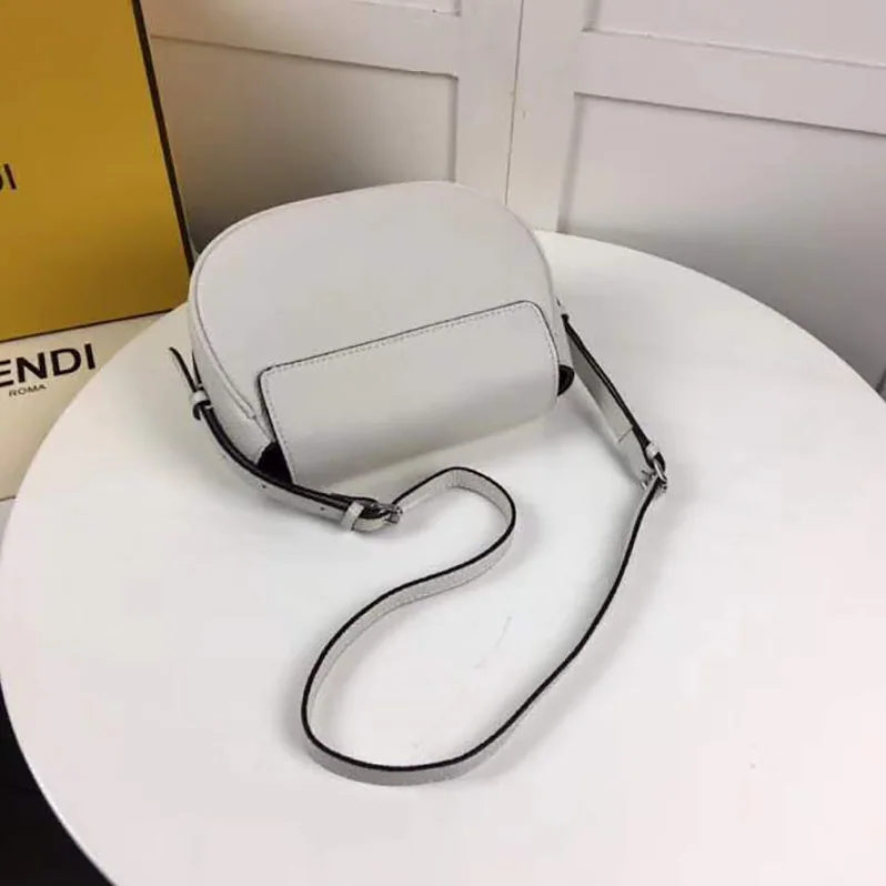 Fendi Shoulder Bag in Calf Leather for Women in White