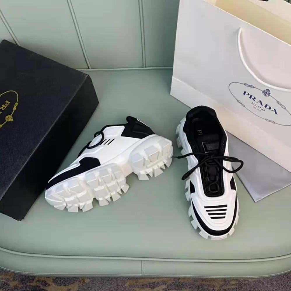 Prada Cloudbust Thunder Sneakers for Women in Black