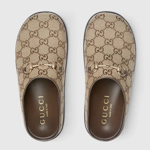 Gucci Horsebit Mules Camel/ Dark Brown Gold Hardware ? FAB10 2543 Gucci Horsebit Mules Camel/ Dark Brown Gold Hardware ? FAB10 2543