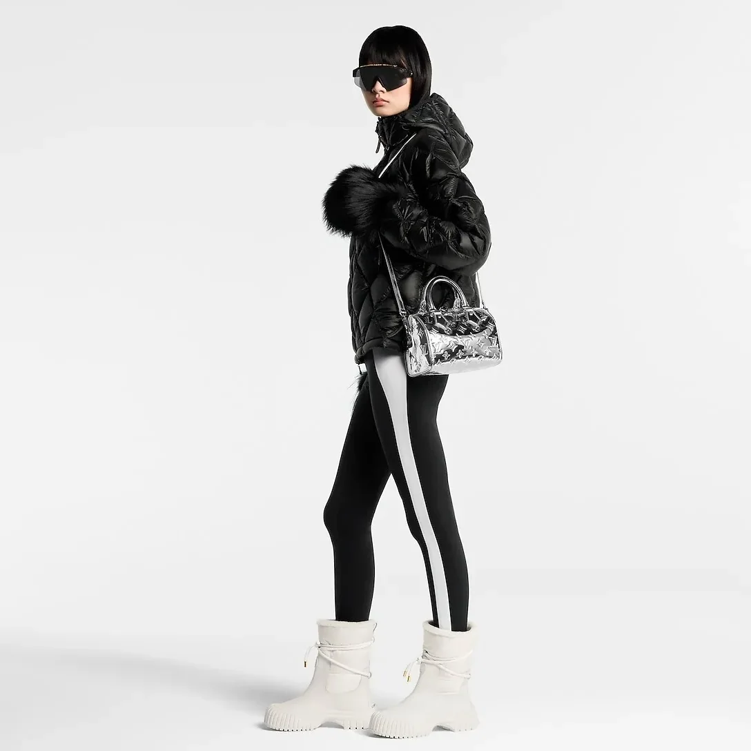 Louis Vuitton Speedy Bandouliere 20 Top Handle Bag / Silver, Silver Hardware Louis Vuitton Speedy Bandouliere 20 Top Handle Bag / Silver, Silver Hardware