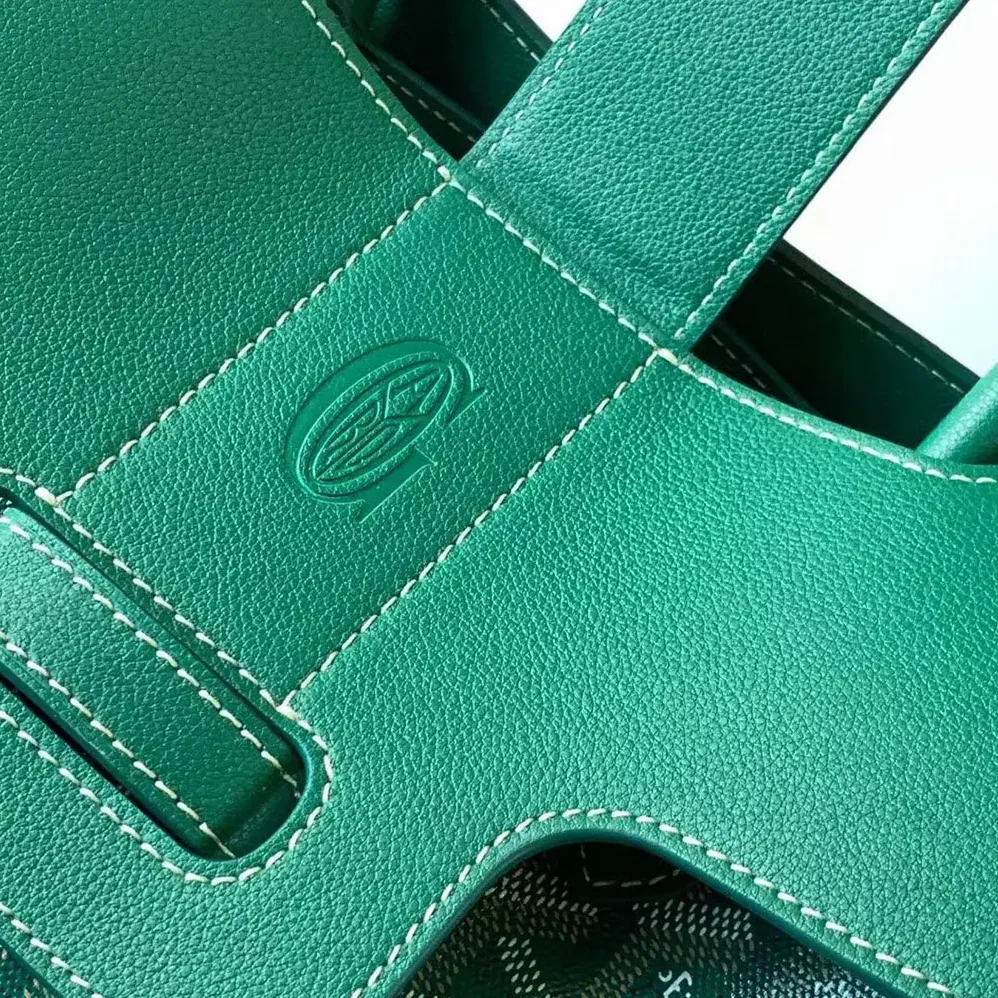 Goyard Saïgon Tote Bag for Women in Green Goyard Saïgon Tote Bag for Women in Green