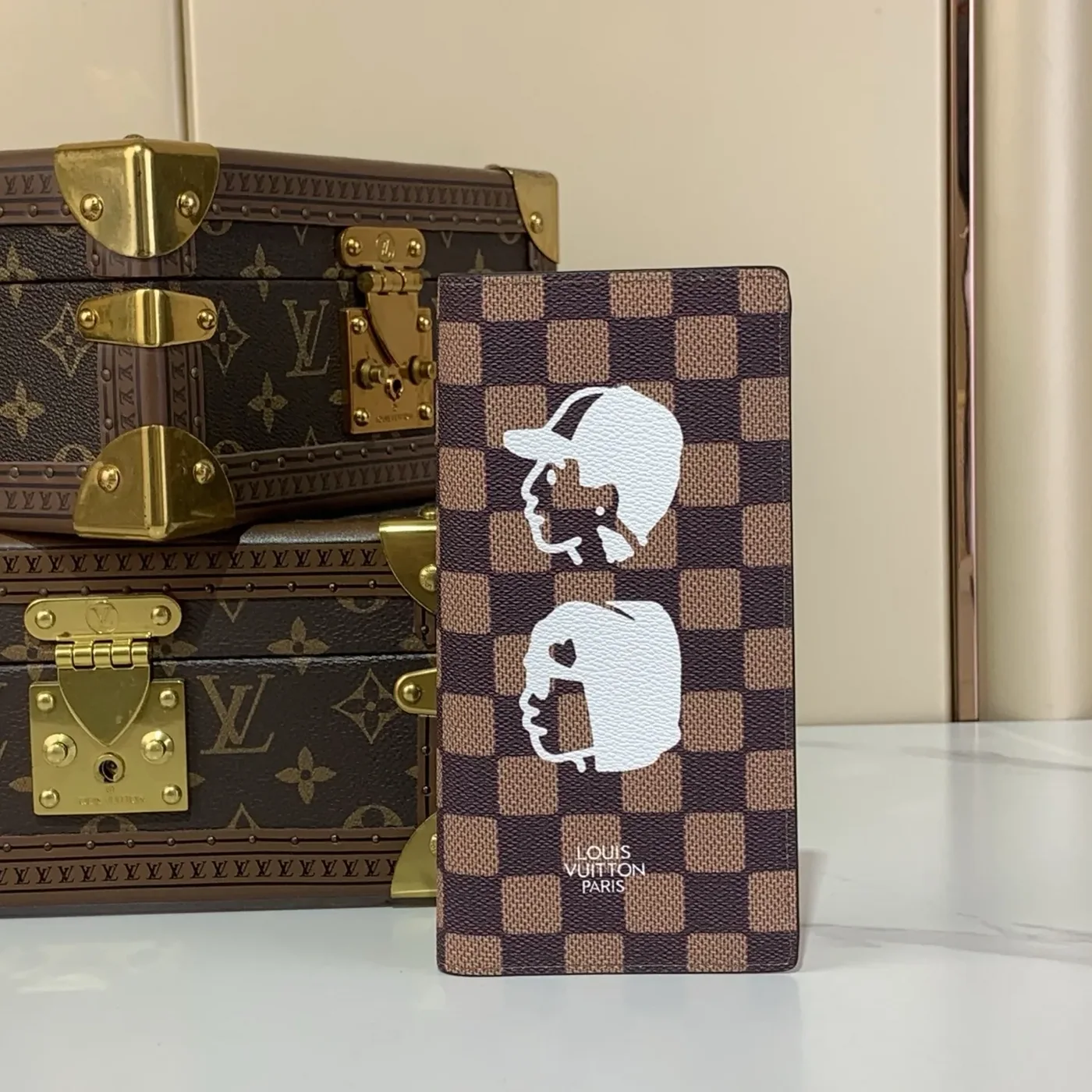 Louis Vuitton Brazza Wallet Brown /