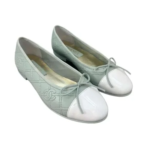 Chanel Ballerina Logo Shoes Black Chanel Ballerina Logo Shoes Black