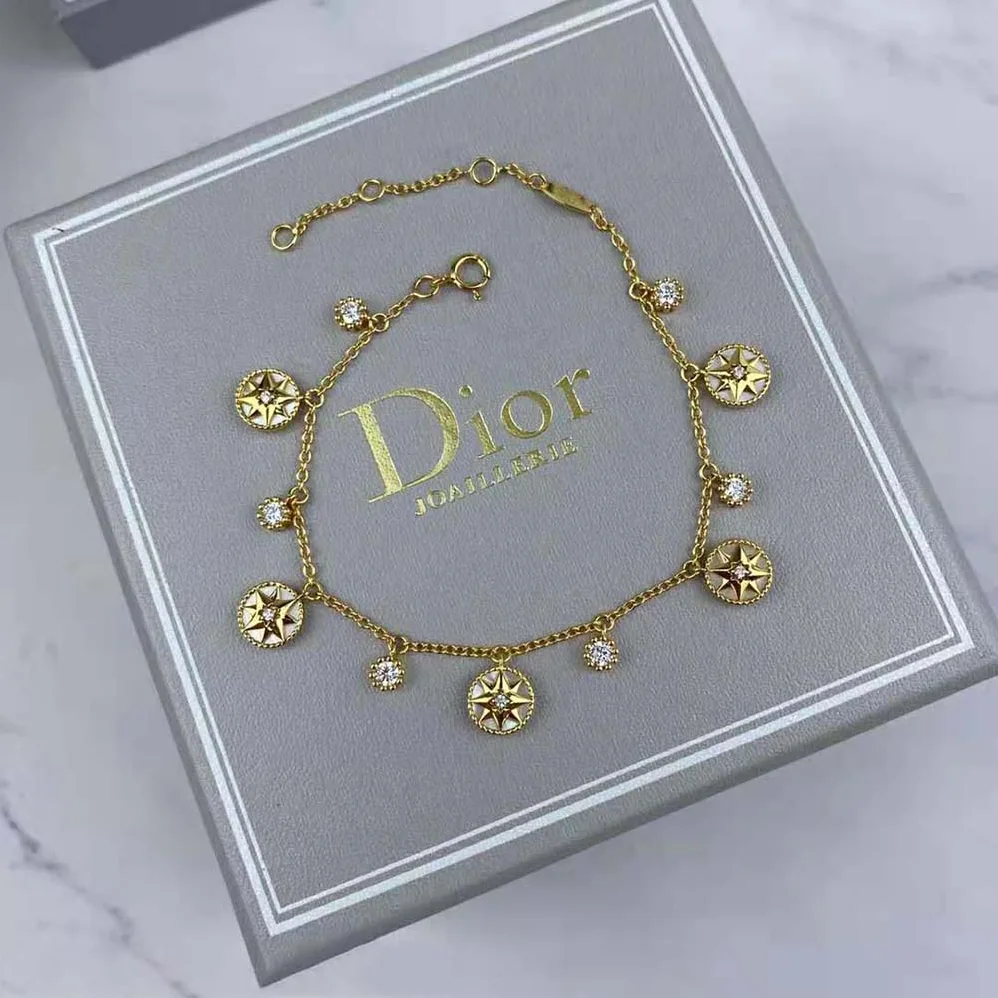 Dior Rose Des Vents bracelet Yellow Gold, Diamonds and Mother-of for Women in pearl Dior Rose Des Vents bracelet Yellow Gold, Diamonds and Mother-of for Women in pearl