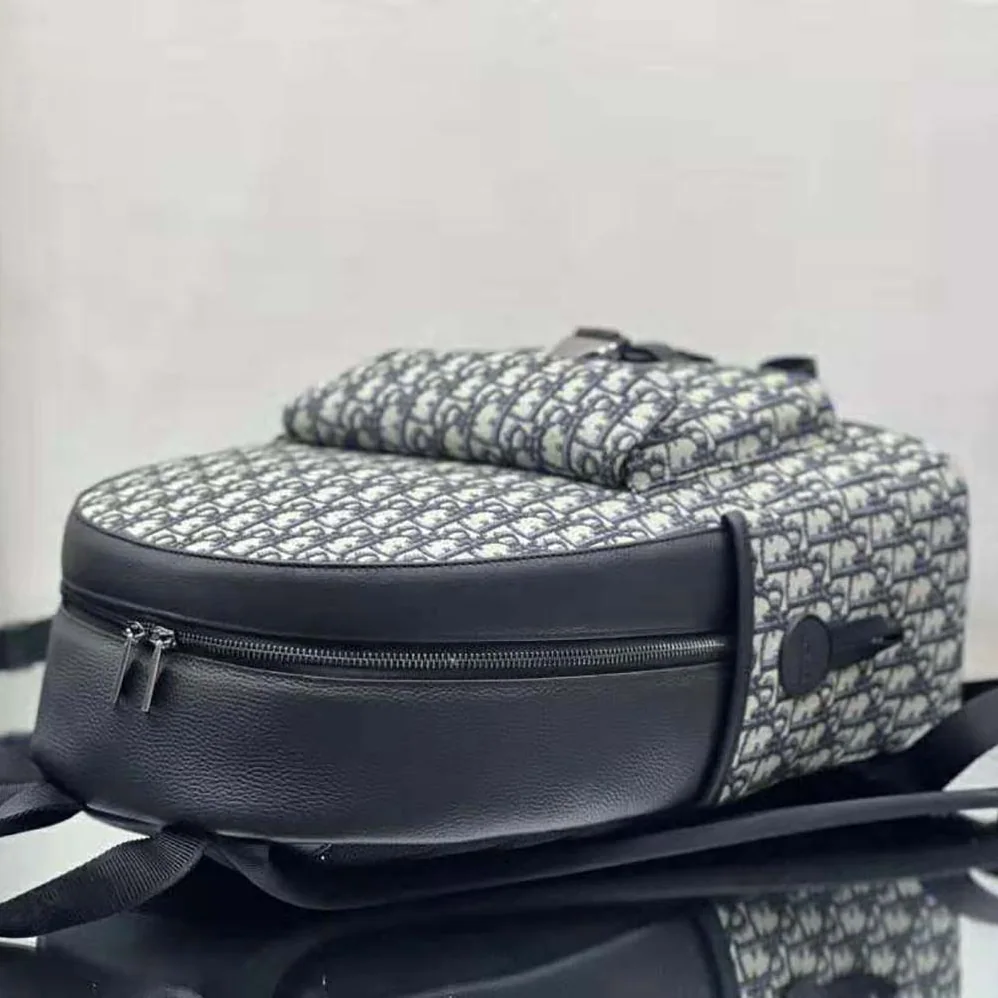 Dior Explorer Backpack Beige and Black Dior Oblique Jacquard for Men Dior Explorer Backpack Beige and Black Dior Oblique Jacquard for Men