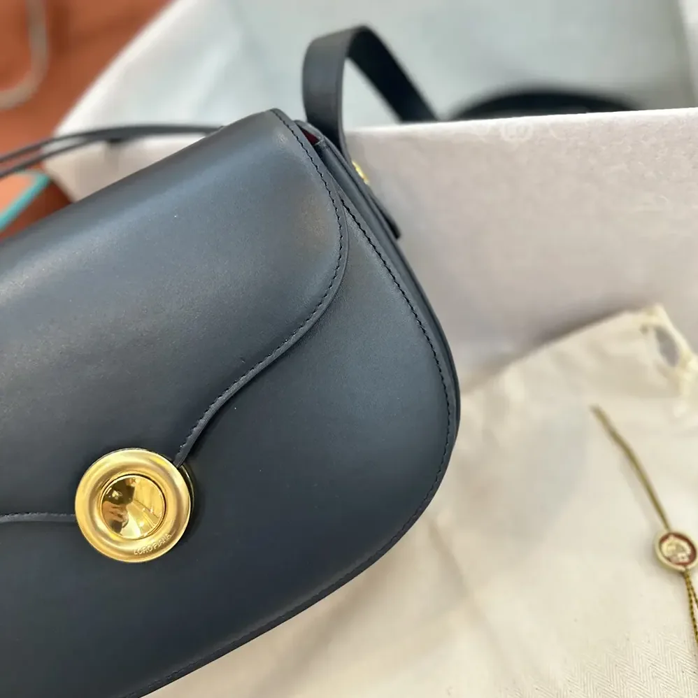 Loro Piana Mini Ghiera Bag for Women in Black