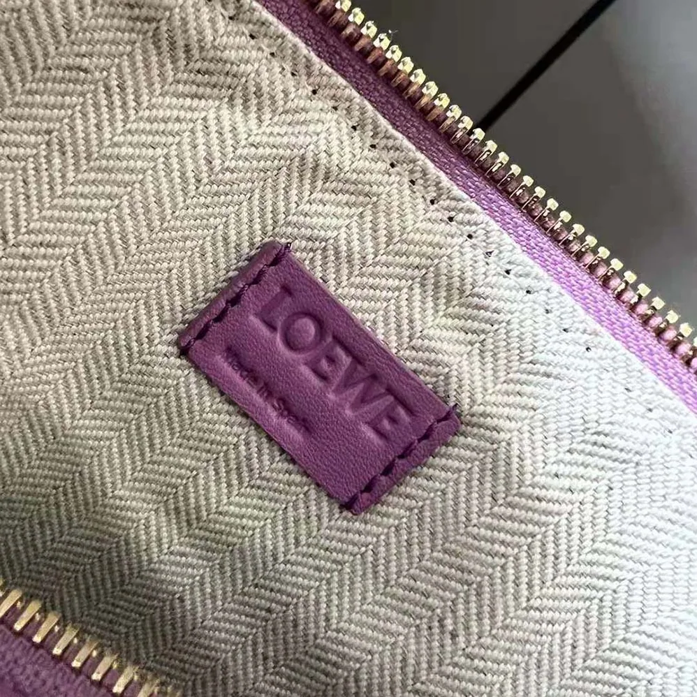 Loewe Mini Hammock Hobo Bag in Classic Calfskin for Women in Rose Loewe Mini Hammock Hobo Bag in Classic Calfskin for Women in Rose