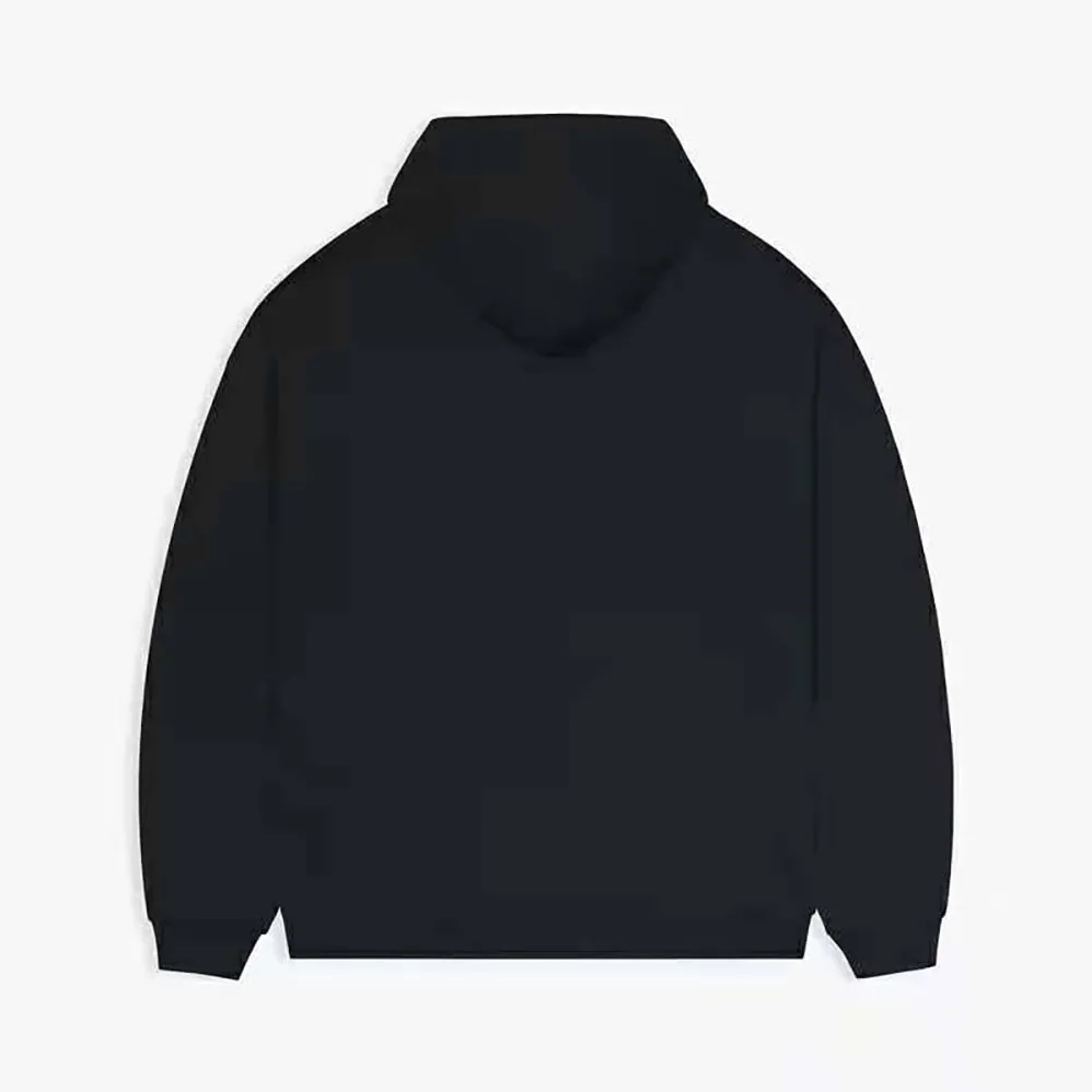 Balenciaga BB Pixel Medium Fit Hoodie in Black for Men Balenciaga BB Pixel Medium Fit Hoodie in Black for Men