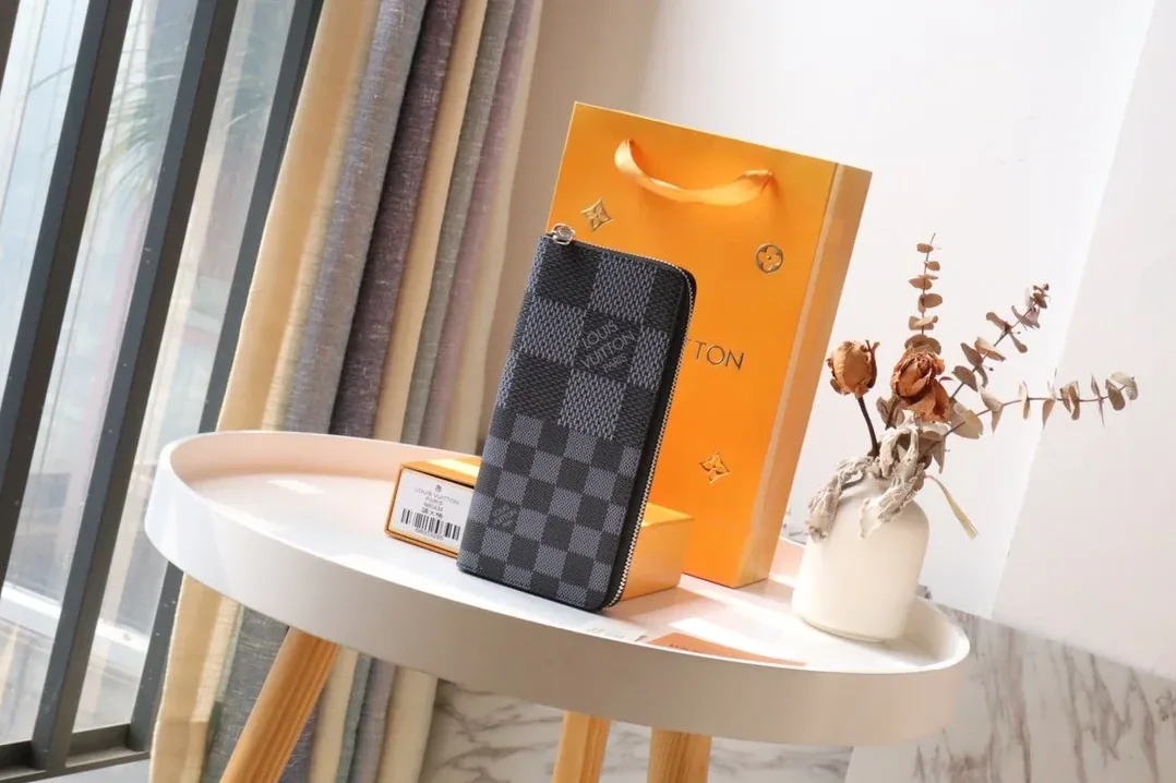 Louis Vuitton Zippy Wallet Vertical Damier Graphite Louis Vuitton Zippy Wallet Vertical Damier Graphite