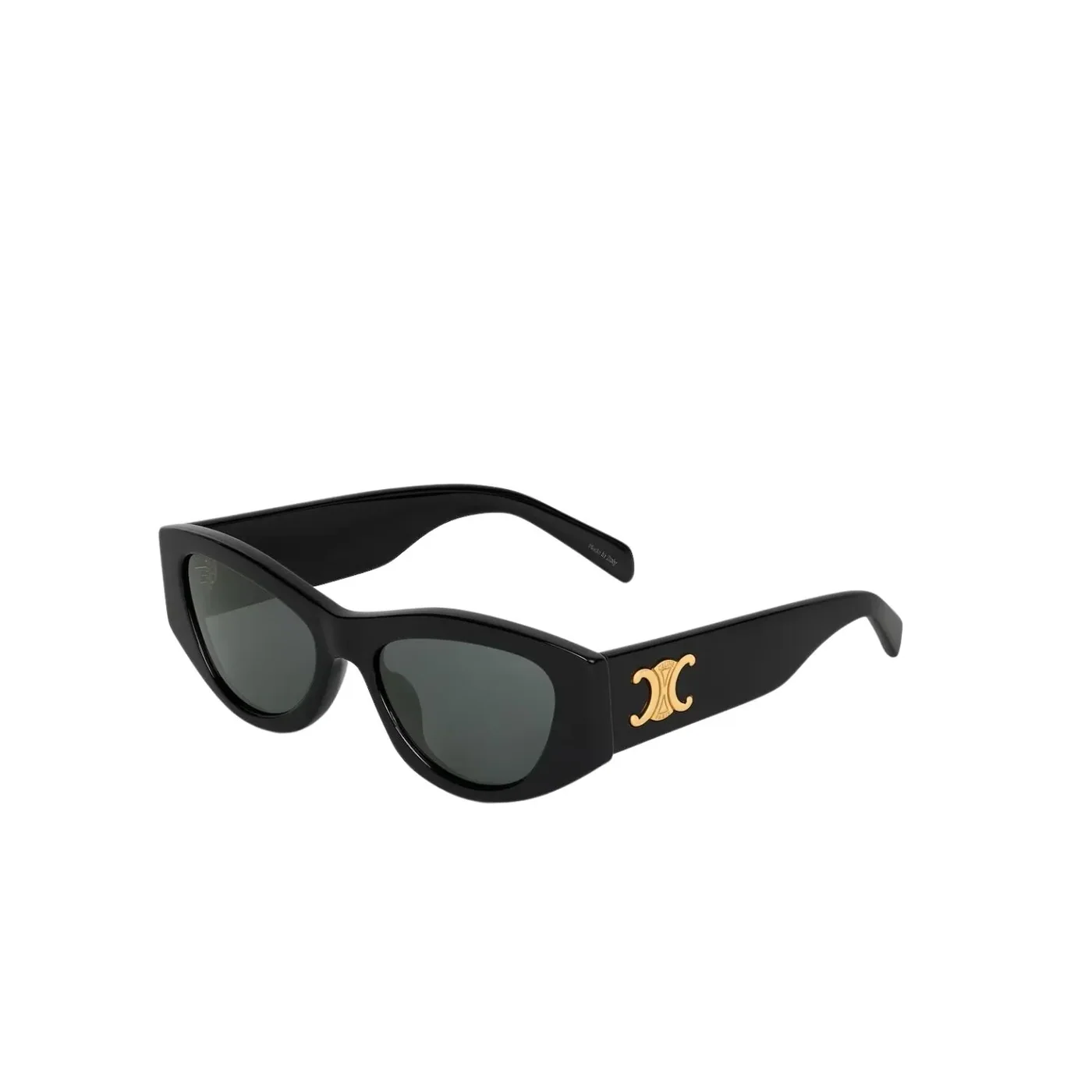 Celine Triomphe 15 Sunglasses In Acetate Black