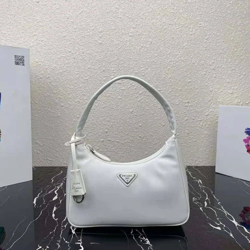 Prada Re-Nylon Re-Edition 2000 Mini-Bag for Women in White