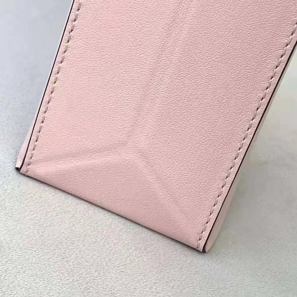 Fendi Fendi Pack Small Shopping Bag Pink Leather Bag for Women Fendi Fendi Pack Small Shopping Bag Pink Leather Bag for Women