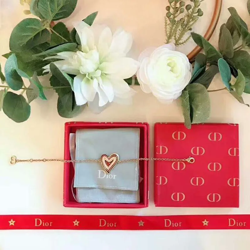 Dior “Dioramour” Heart Bracelet for Women
