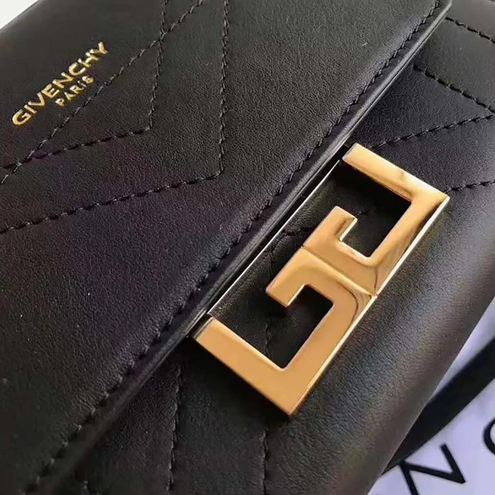 Givenchy Mini Eden Bag in Smooth Leather for Women in Black Givenchy Mini Eden Bag in Smooth Leather for Women in Black
