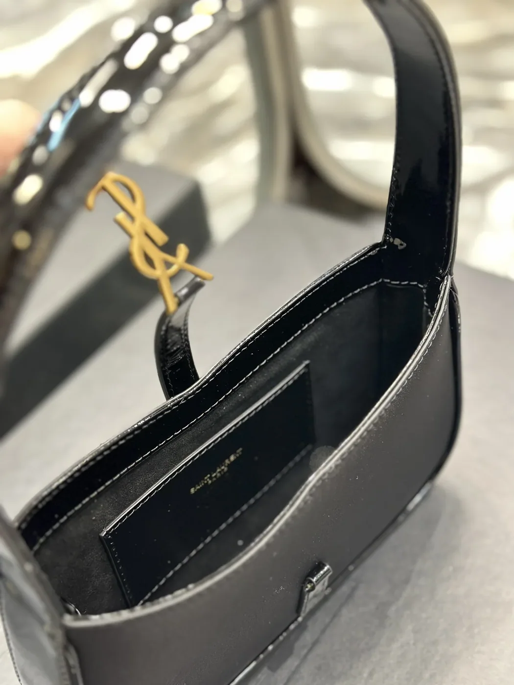 Saint Laurent Joe Backpack Black /