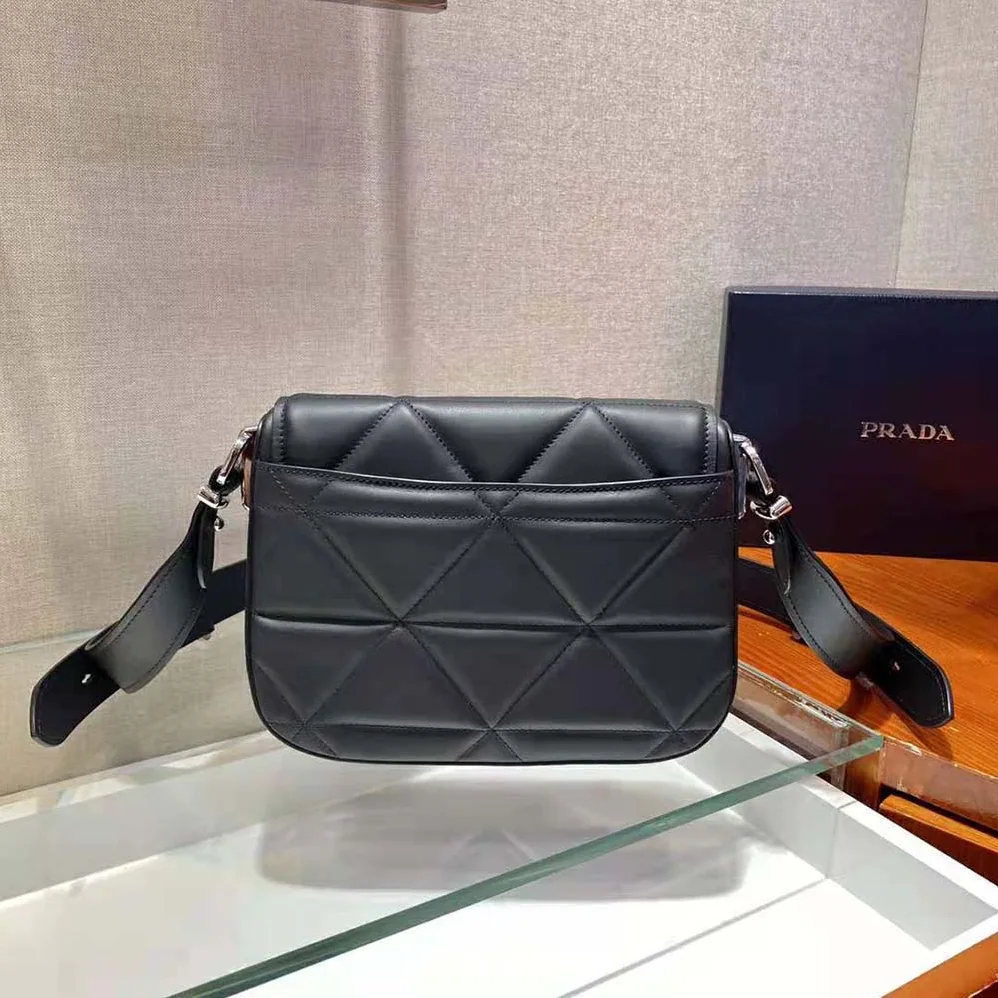 Prada Spectrum Leather Bag for Women in Black