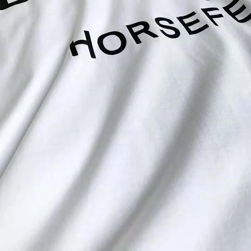 Burberry Horseferry Print Cotton Oversized T-shirt for Men in White