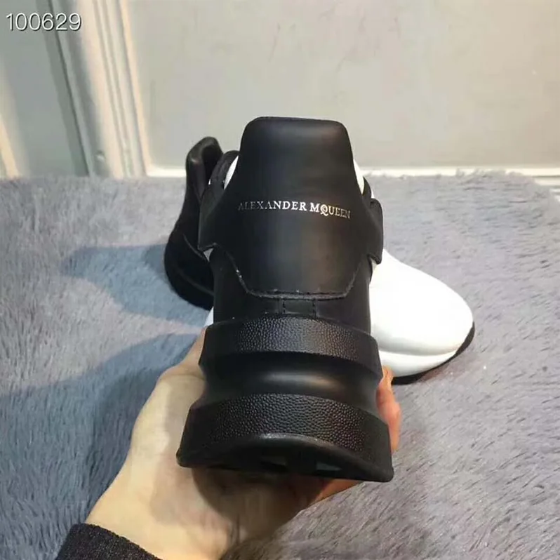 Alexander Mcqueen Oversized Runner 50mm Heel Hight for Unisex in Black