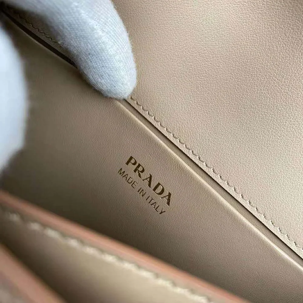 Prada Saffiano Leather Prada Symbole Bag for Women in Pink