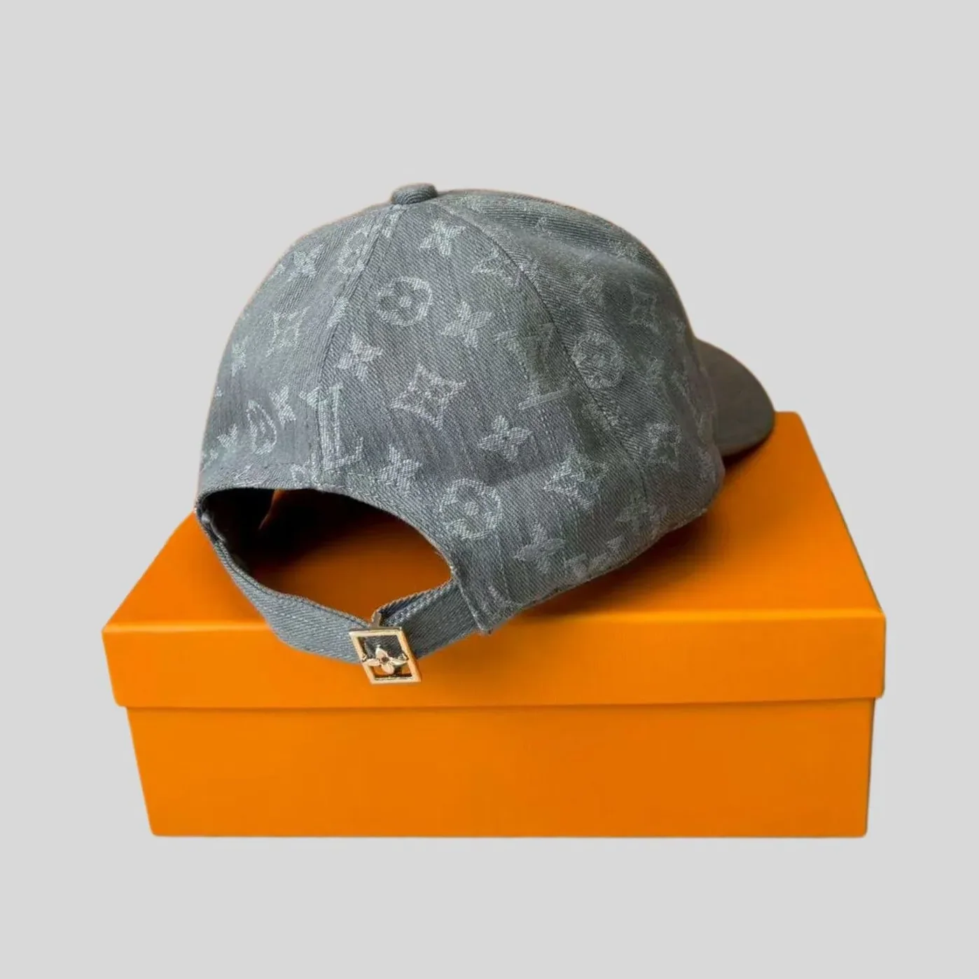 Louis Vuitton Denim Cap Grey