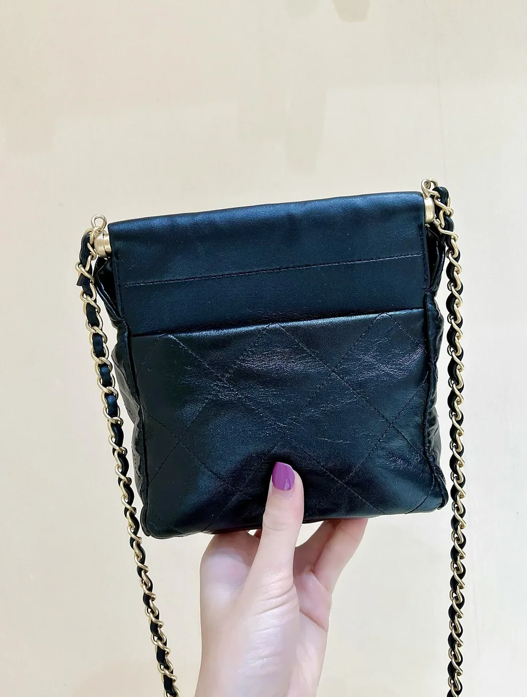 Chanel CC Small Bucket Bag Black / Chanel CC Small Bucket Bag Black /