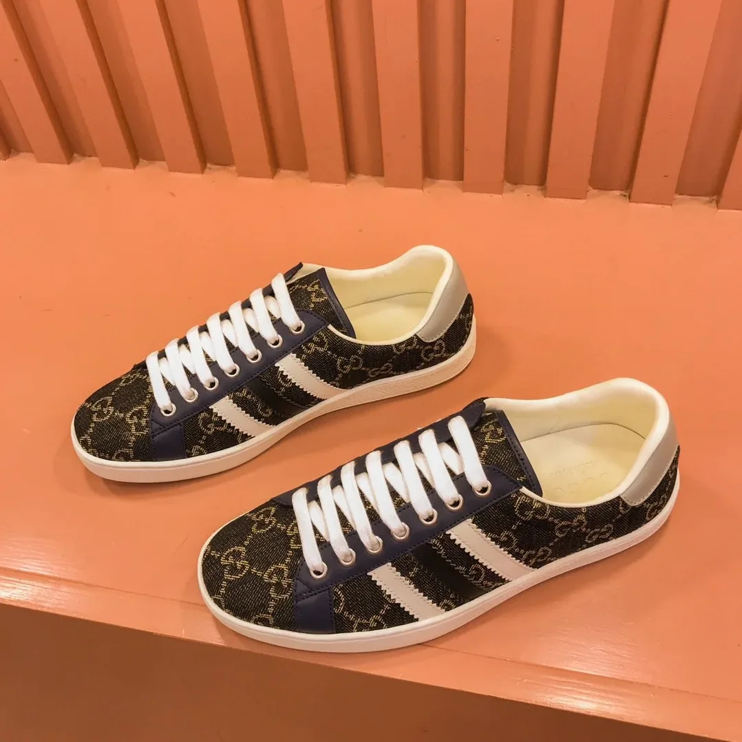 Gucci x Adidas With GG Sneakers Black for Men