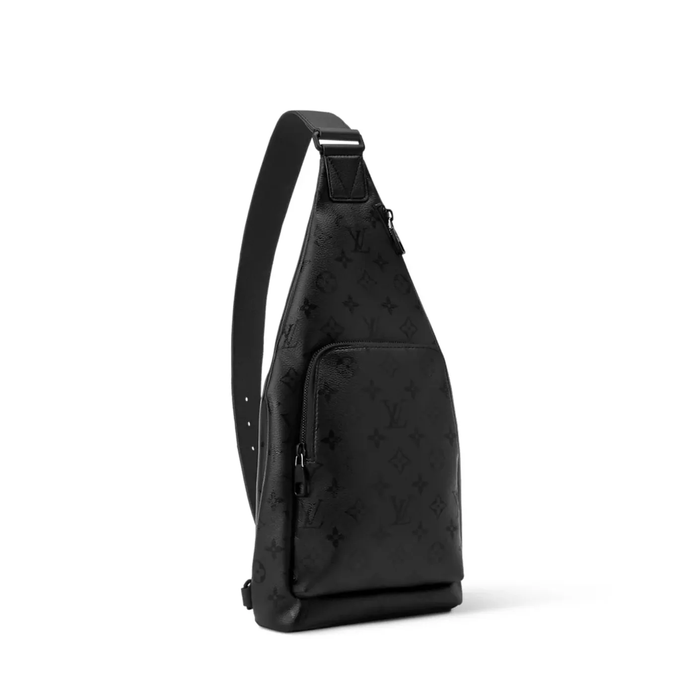 Louis Vuitton Duo Slingbag Crossbody Bag in Black Black Toned Hardware