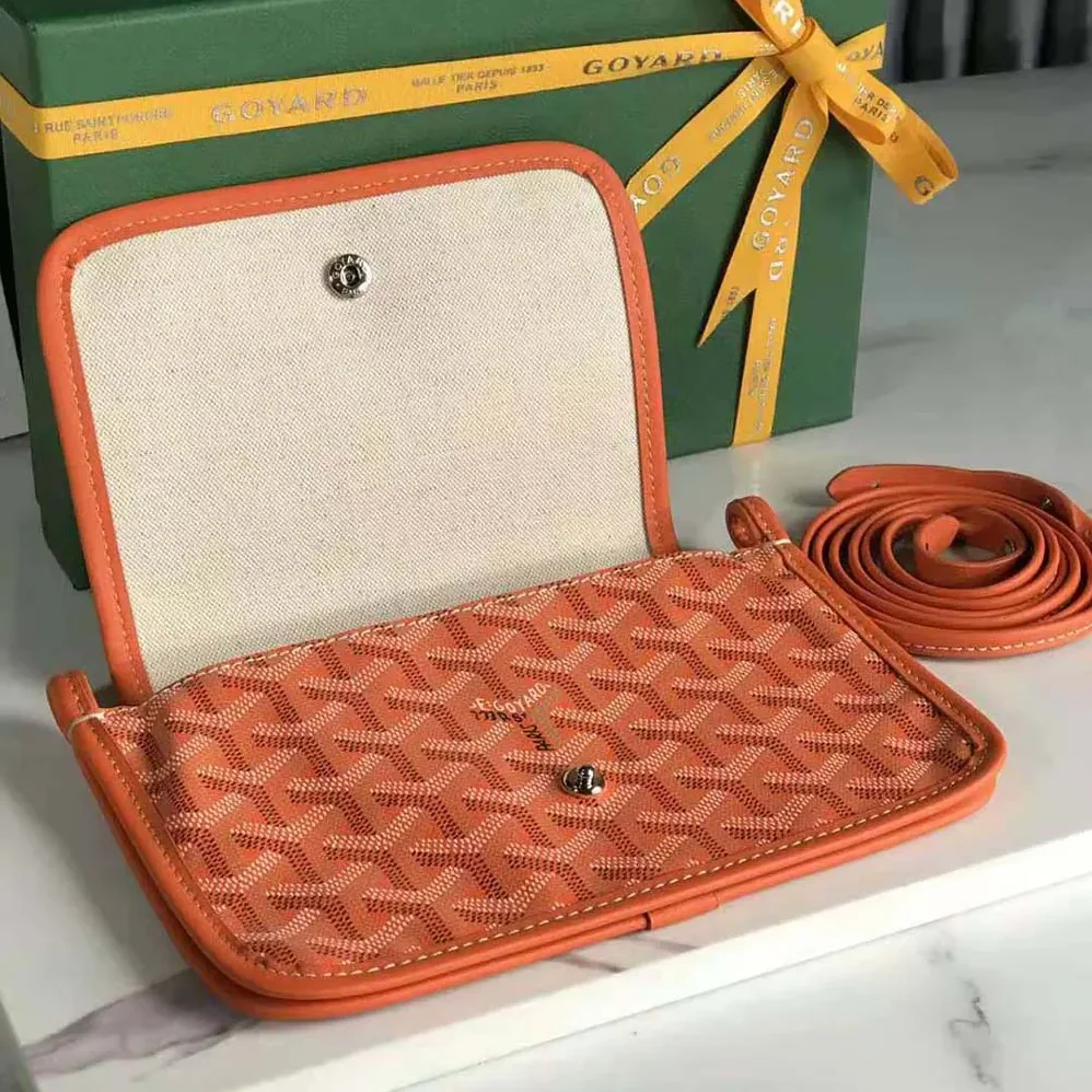 Goyard Plumet Pocket Wallet for Women in Orange