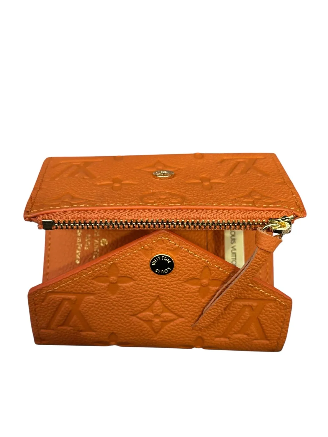 Victorine Wallet Orange Monogram