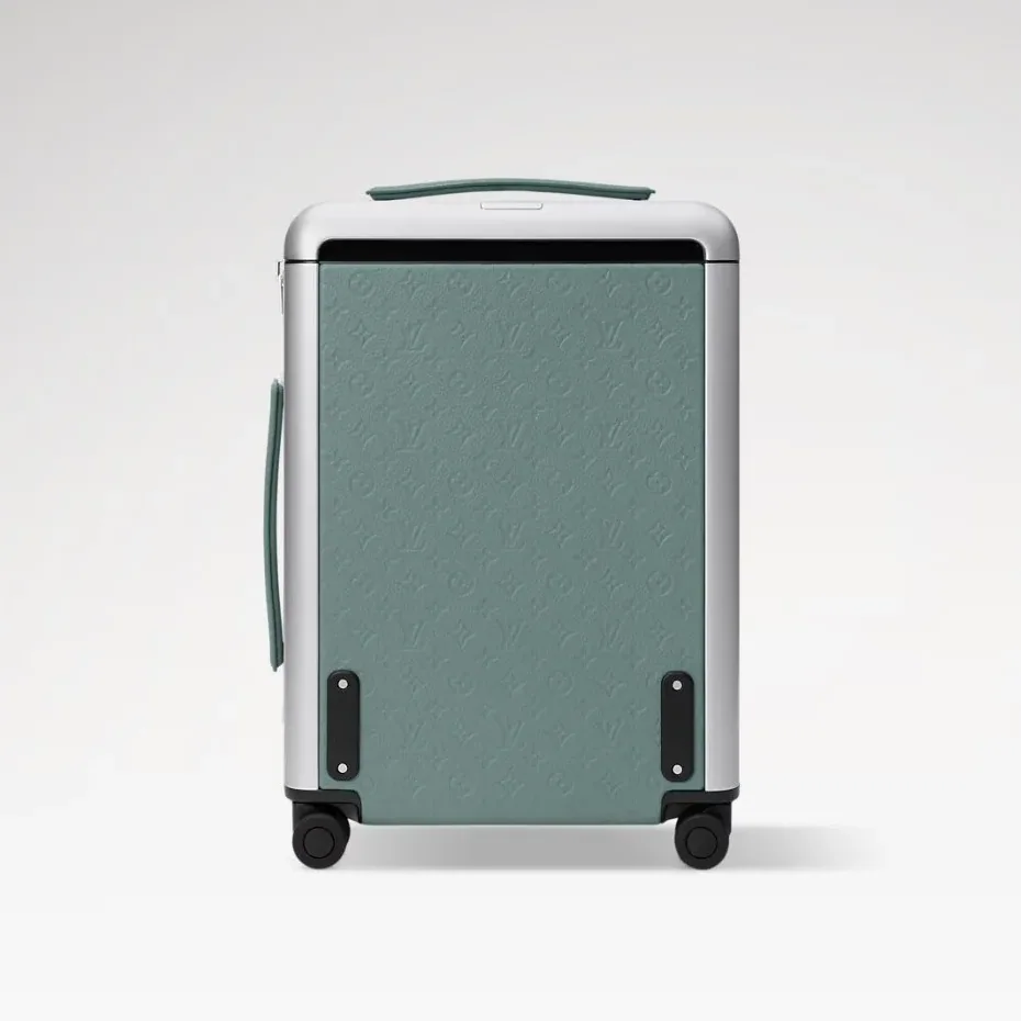 Louis Vuitton Horizon 55 Suitcase / Misty Lake Green Silver Hardware