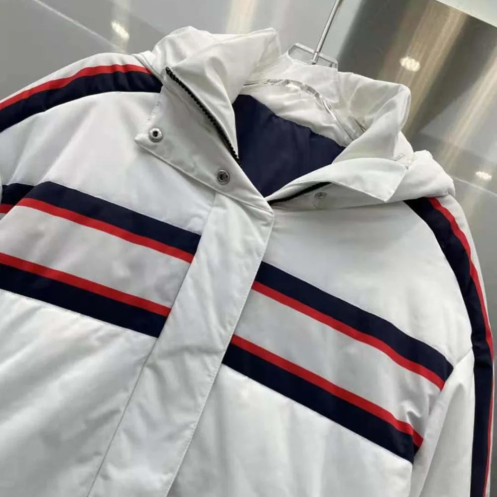 Dior Dioralps Hooded Down Jacket White Three for Women in Tone Dior Dioralps Hooded Down Jacket White Three for Women in Tone