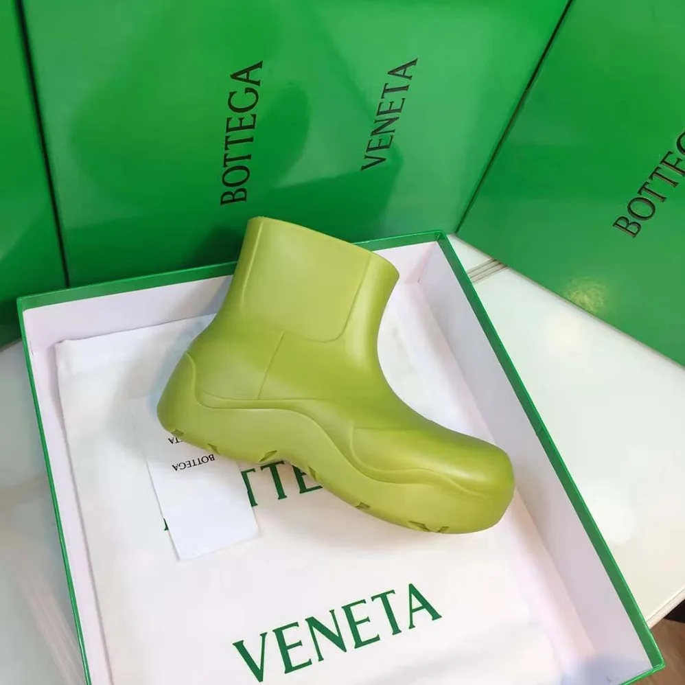 Bottega Veneta Puddle Ankle Boot for Unisex in Yellow Bottega Veneta Puddle Ankle Boot for Unisex in Yellow