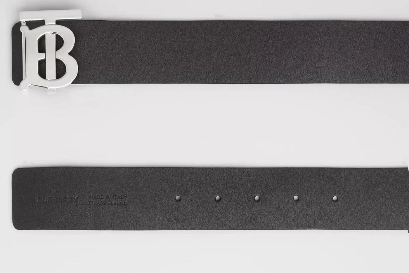 Reversible Motif Leather Belt