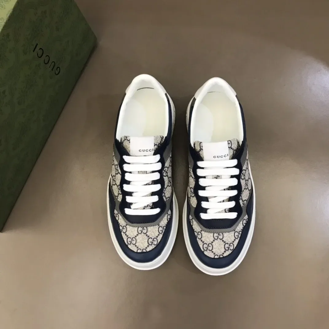 Gucci GG Sneaker Navy Blue Gucci GG Sneaker Navy Blue